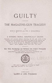 Cover of: Guilty: the magazine-gun tragedy