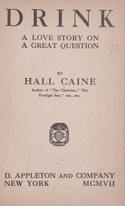 Cover of: Drink | Caine, Hall Sir