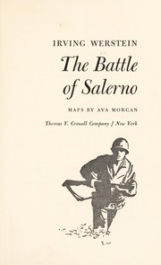 Cover of: The Battle of Salerno