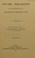 Cover of: Psychic Philosophy as the Foundation of a Religion of Natural Law