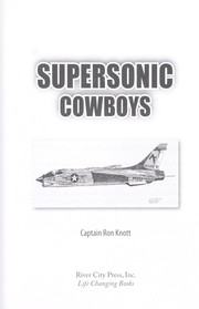 Cover of: Supersonic cowboys by Ron Knott