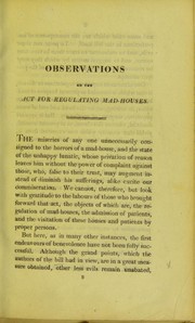 Mad-houses by Parkinson, James