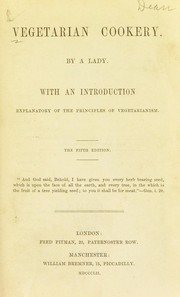 Vegetarian cookery by Martha Brotherton