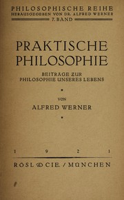 Cover of: Praktische Philosophie: Beitr©Þge zur Philosophie unseres Lebens