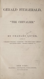Cover of: Gerald Fitzgerald, "the chevalier."