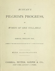 Cover of: Bunyan's Pilgrim's progress in words of one syllable