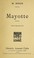 Cover of: Mayotte