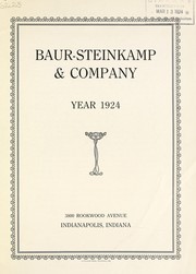 Cover of: Year 1924 [catalog]