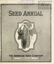 Cover of: Seed annual