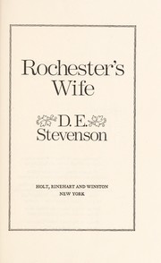 Cover of: Rochester's Wife