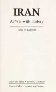 Cover of: Iran, at war with history