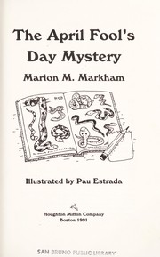 Cover of The April Fool's Day mystery