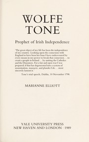 Cover of: Wolfe Tone, prophet of Irish independence by Marianne Elliott