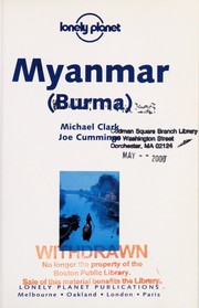 Cover of: Myanmar (Burma) by Michael Clark