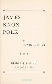 Cover of: James Knox Polk.