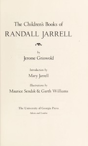 Cover of: The children's books of Randall Jarrell