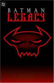 Cover of: Batman, legacy