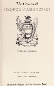 Cover of: The genius of George Washington