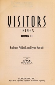 Cover of: Things by W. R. Philbrick