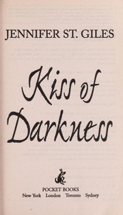 Cover of Kiss of darkness