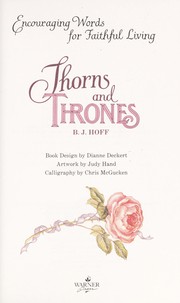 Cover of: Thorns and Thrones by B.J. Hoff