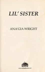 Cover of: Lil' sister by Anna Gia Wright