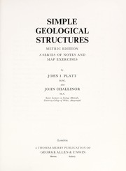Cover of: Simple geological structures by John Isaac Platt