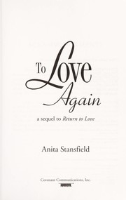 Cover of: To love again