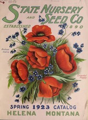 Cover of: Spring catalog: 1923