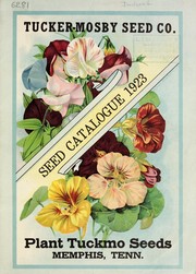 Cover of: Seed catalogue | Tucker-Mosby Seed Co
