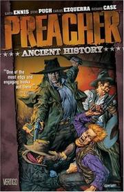 Cover of: Preacher: Ancient History