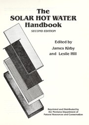 The solar hot water handbook by James Kirby