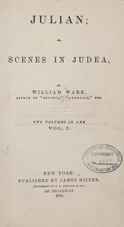 Cover of: Julian by Ware, William