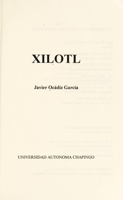 Cover of: Xilotl