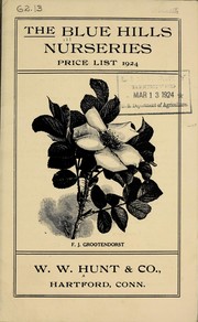 Cover of: Price list 1924