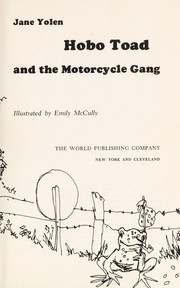 Cover of: Hobo Toad and the motorcycle gang by Jane Yolen, Jane Yolen