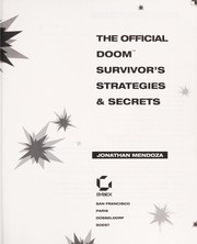 Cover of: The official Doom survivor's strategies & secrets by Jonathan Mendoza