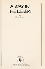 Cover of: A Way in the Desert