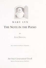 Cover of: The note in the piano: featuring Mary Lyn