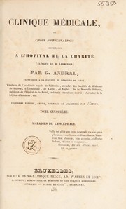 Cover of: Clinique m©♭dicale, ou, choix d'observations recueillies ©  la Clinique de M. Lerminier