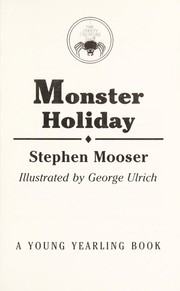Cover of: MONSTER HOLIDAY (Creepy Creatures Club, No 3)