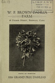 Cover of: 1924 grand prix dahlias