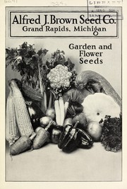 Cover of: Garden and flower seeds