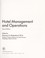 Cover of: Hotel management and operations