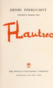 Cover of: T-Lautrec.