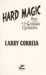 Cover of: Hard magic