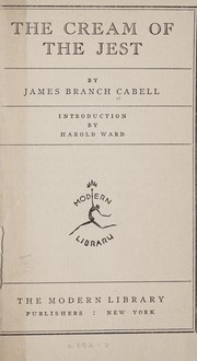 Cover of: The cream of the jest by James Branch Cabell