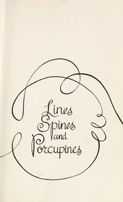 Cover of: Lines, spines, and porcupines