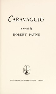Cover of: Caravaggio; a novel by 
