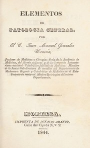 Cover of: Elementos de patologia general